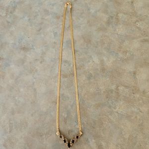 Sapphire and Diamond Necklace